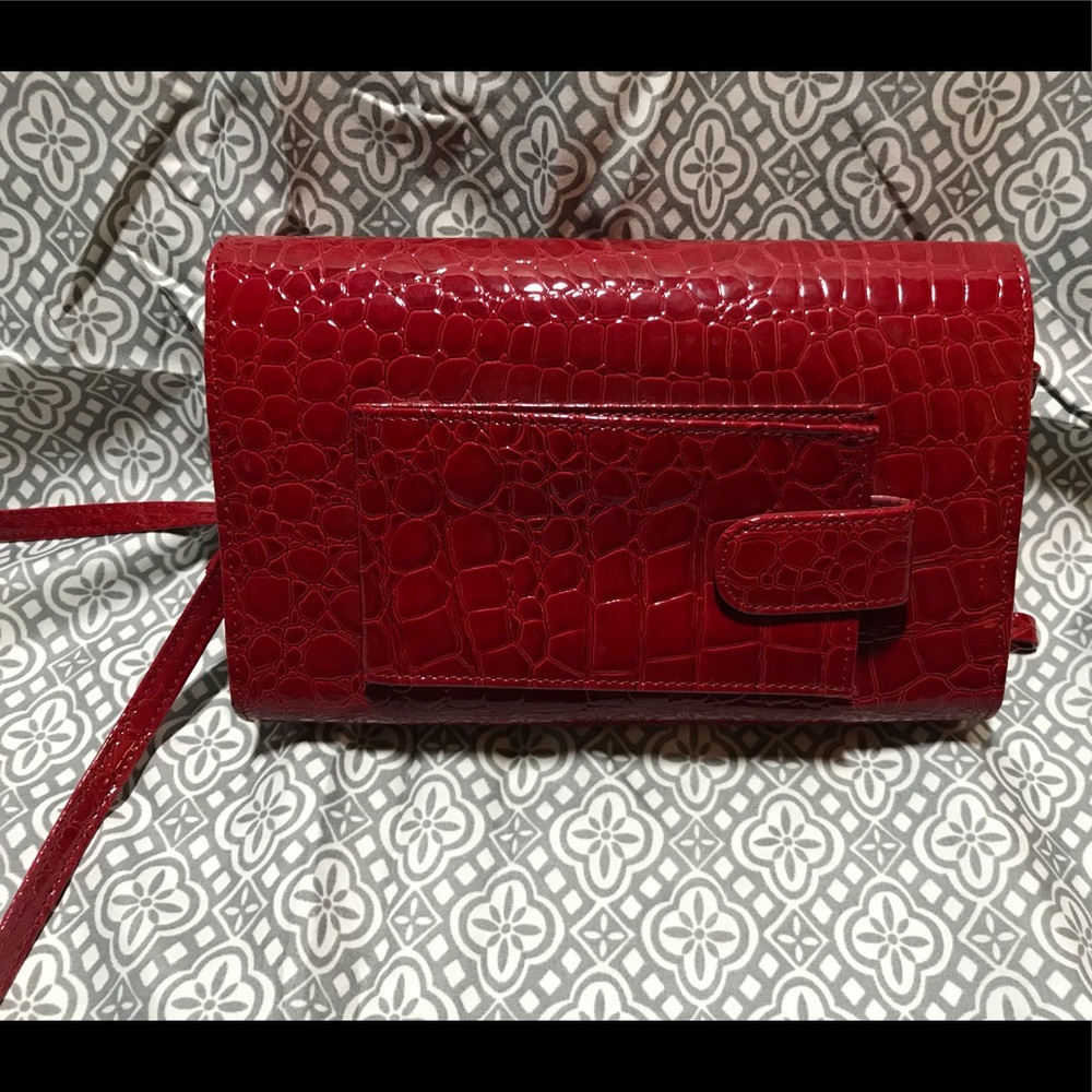 Red Crossbody Purse - Picture 2 of 3